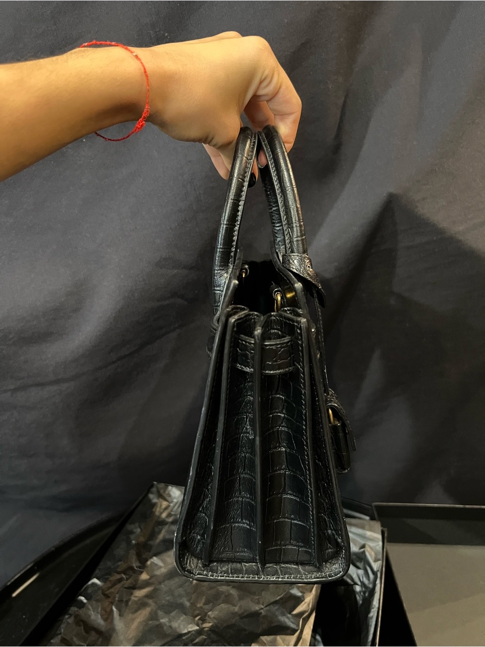 SAC DE JOUR CROCODILE - NANO - Picture 7 of 16